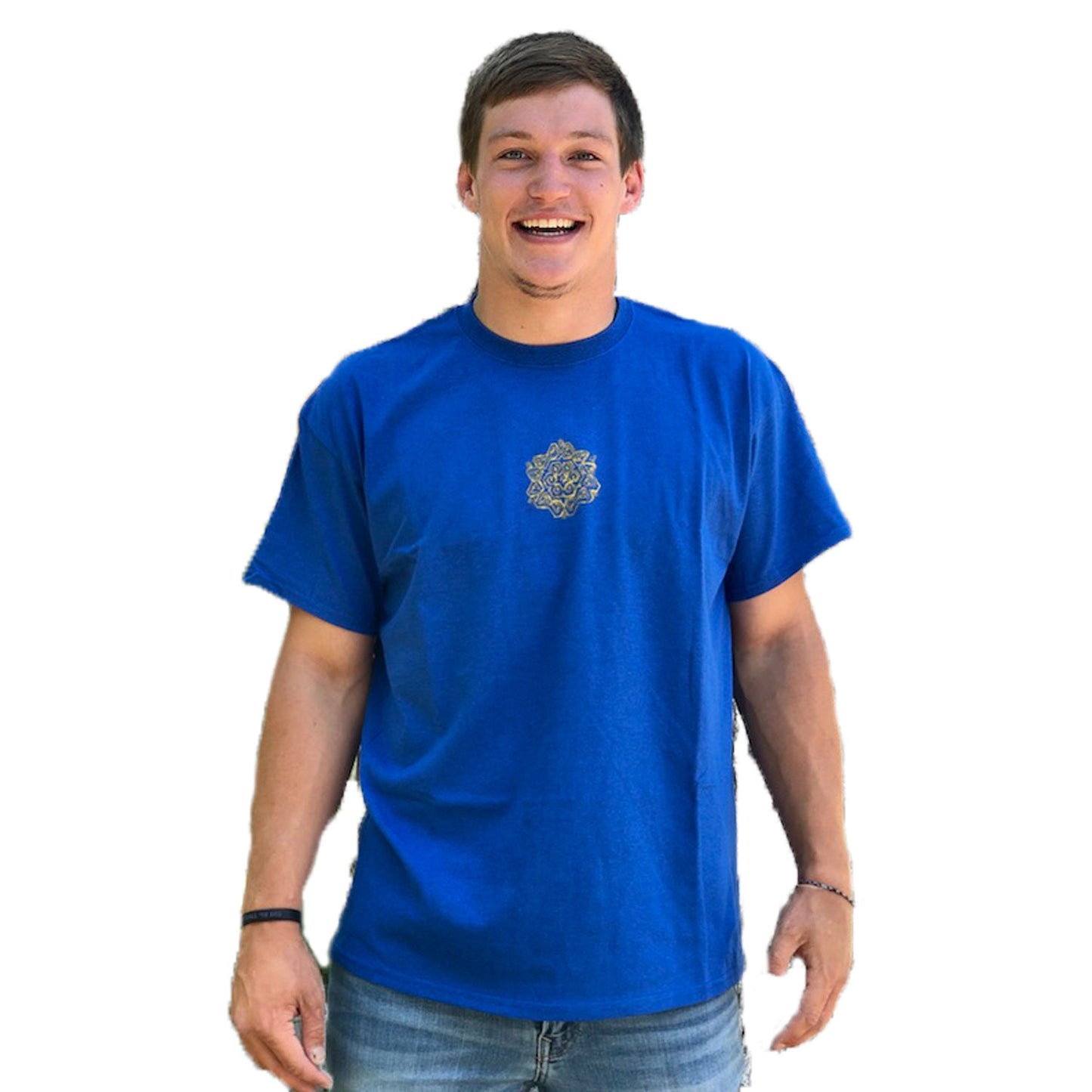 Gold Sketch Mandala T-Shirt