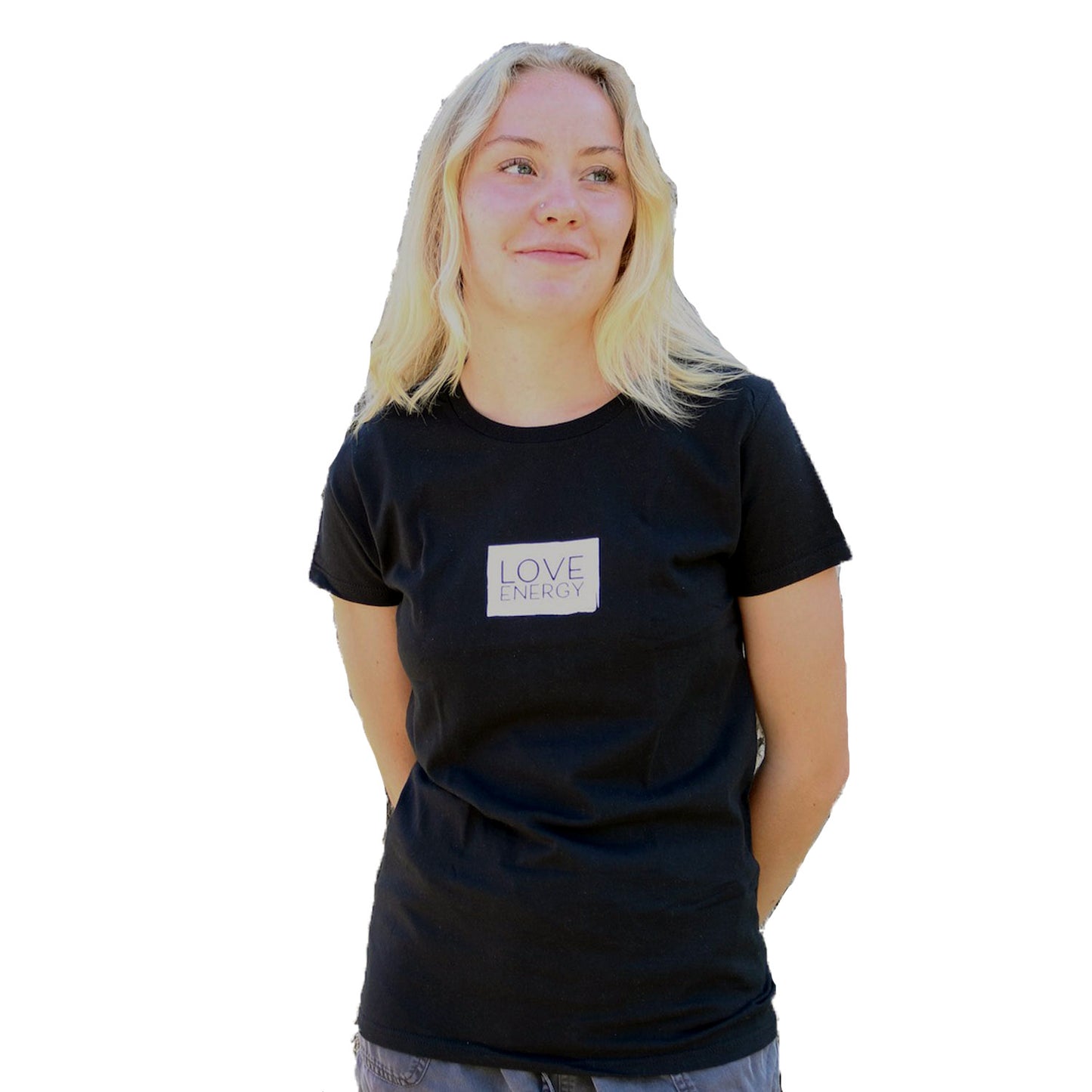 Love Energy Black T-shirt
