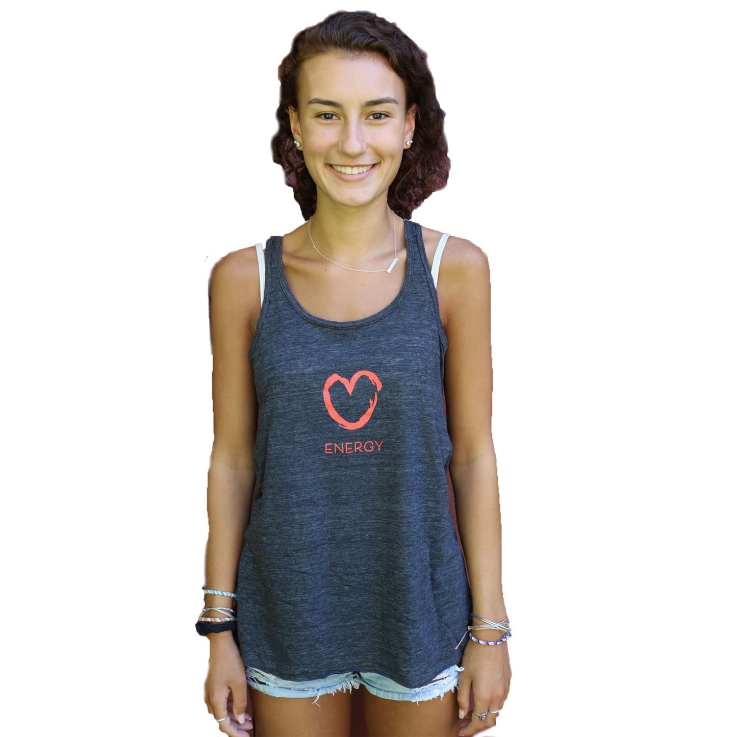 Red Heart Flowy Tank