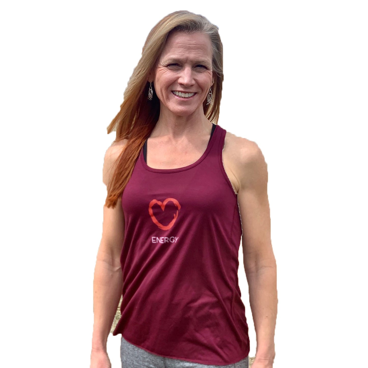 Red Heart Flowy Tank