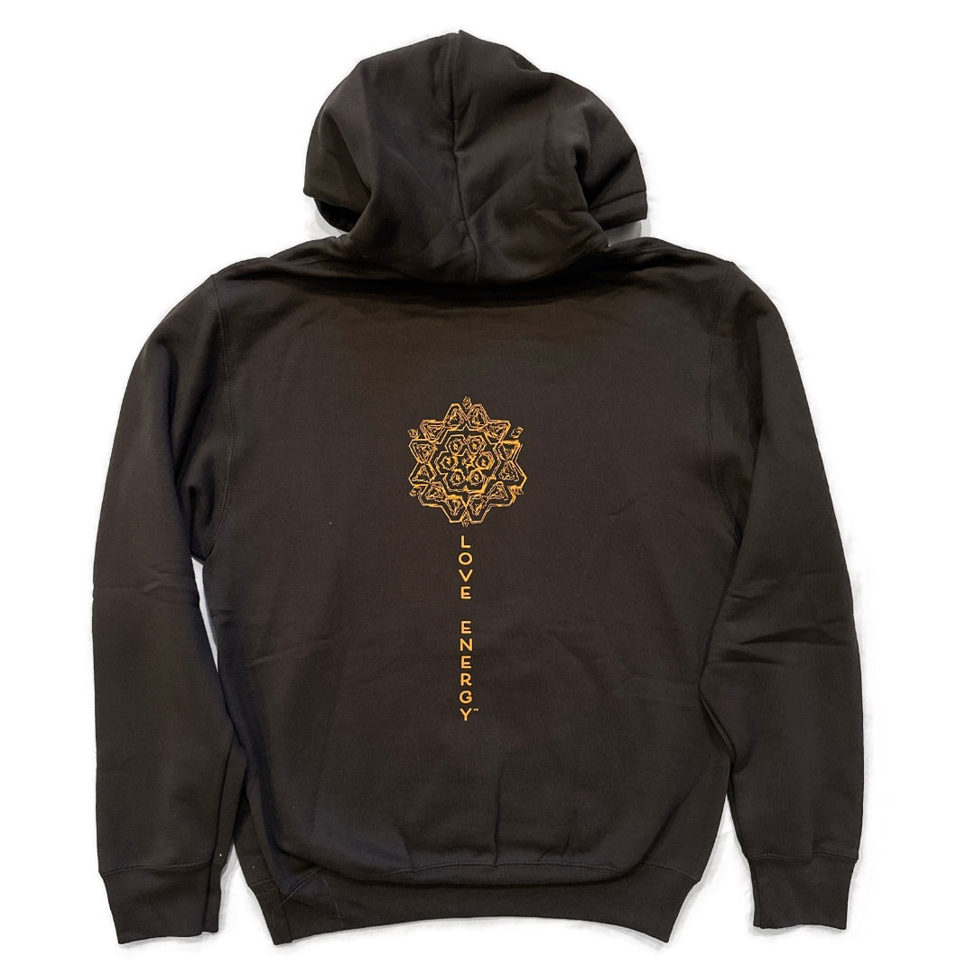 Bronze Sketch Mandala Hoodie