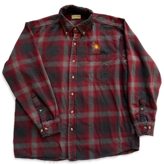 Flannel Shirt, Sun Embroidery L (Hobb's Creek)