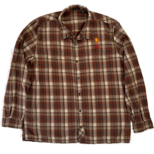 Flannel Shirt Sun Embroidery XL (Toad &Co.)