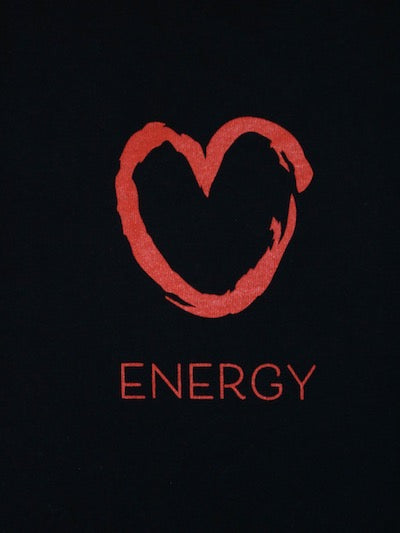 Red Heart Black T-Shirt