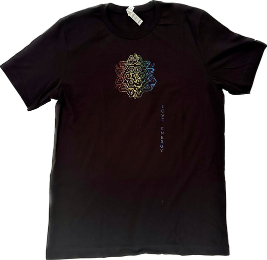 Rainbow Sketch Mandala T-shirt