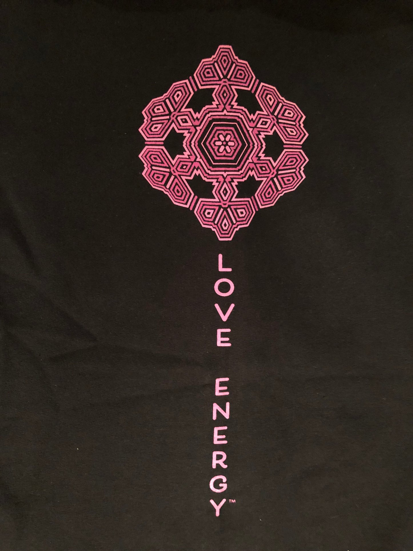 Fuchsia Sacred Flower Zip Hoodie