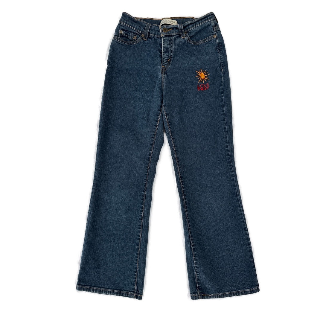 Jeans, boot cut Sun embroidered Levi's 510 6P