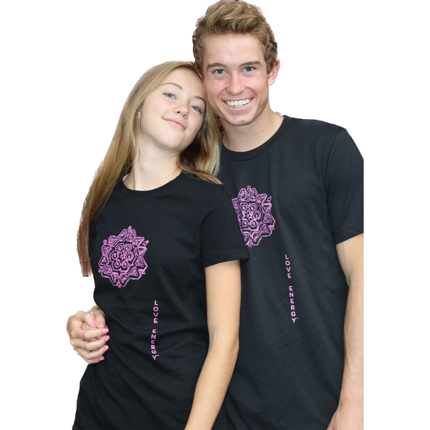 Women's Pink Sketch Mandala T-shirt