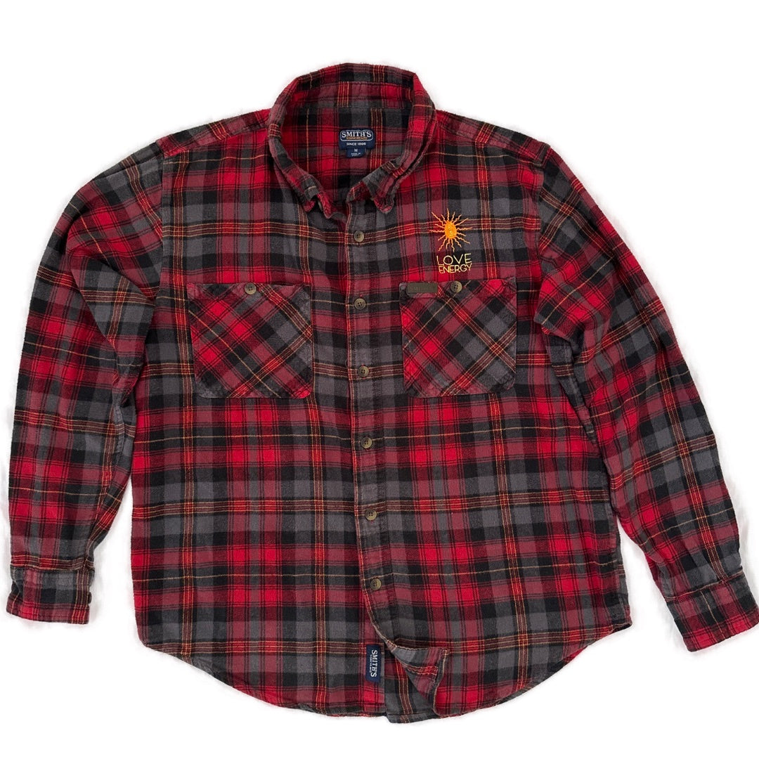 Flannel Shirt, Sun Embroidery M (Smiths)