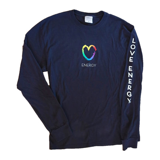 Rainbow Heart Long Sleeve T-Shirt