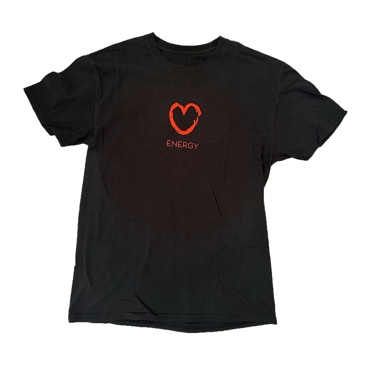 Red Heart Black T-Shirt