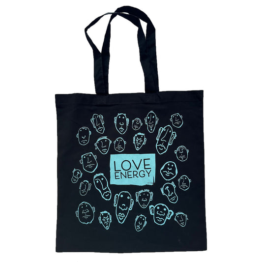 We Are One Black Tote