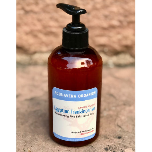 Organic Salt-infused Frankincense Liquid Soap