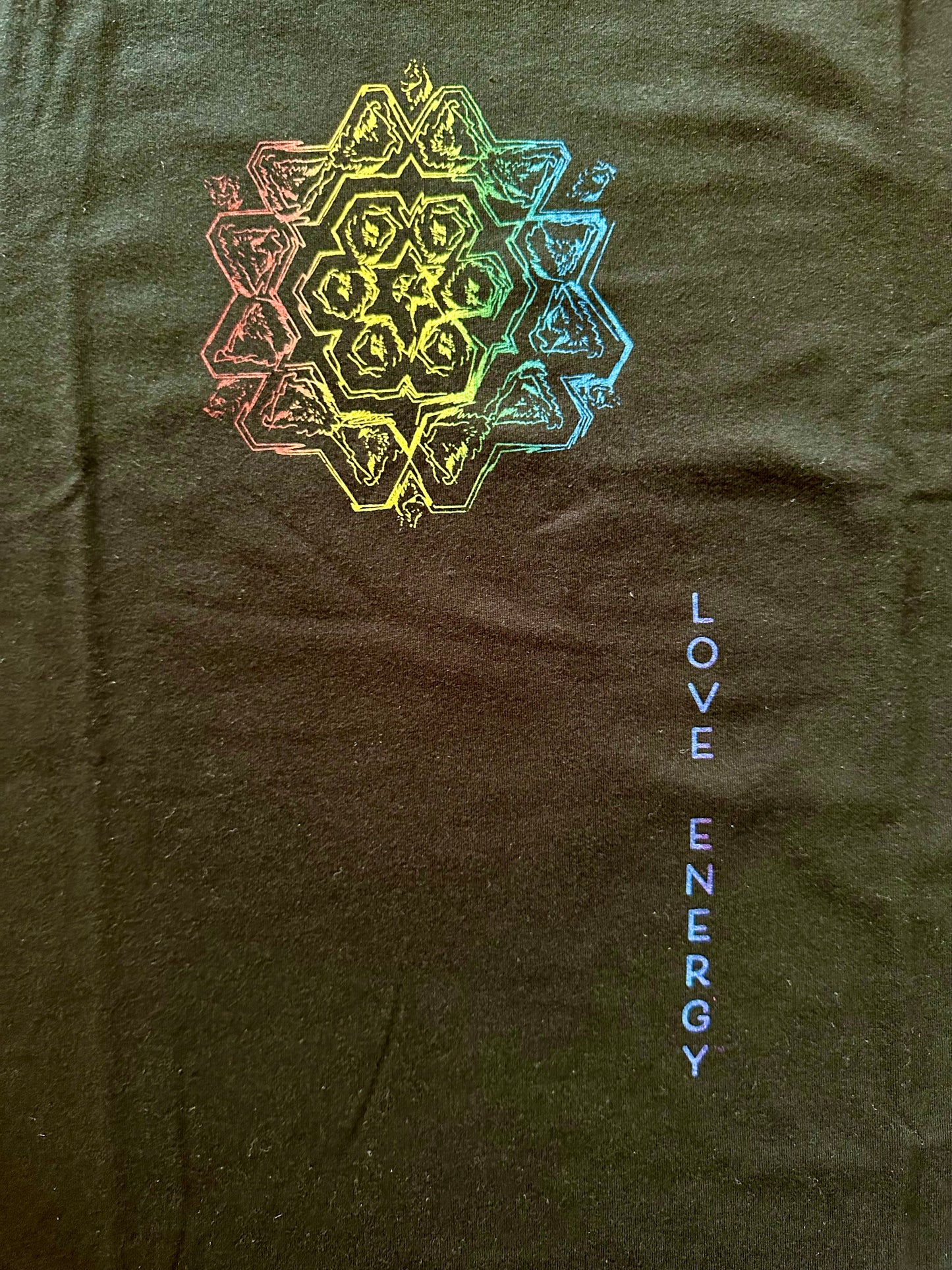 Rainbow Sketch Mandala T-shirt