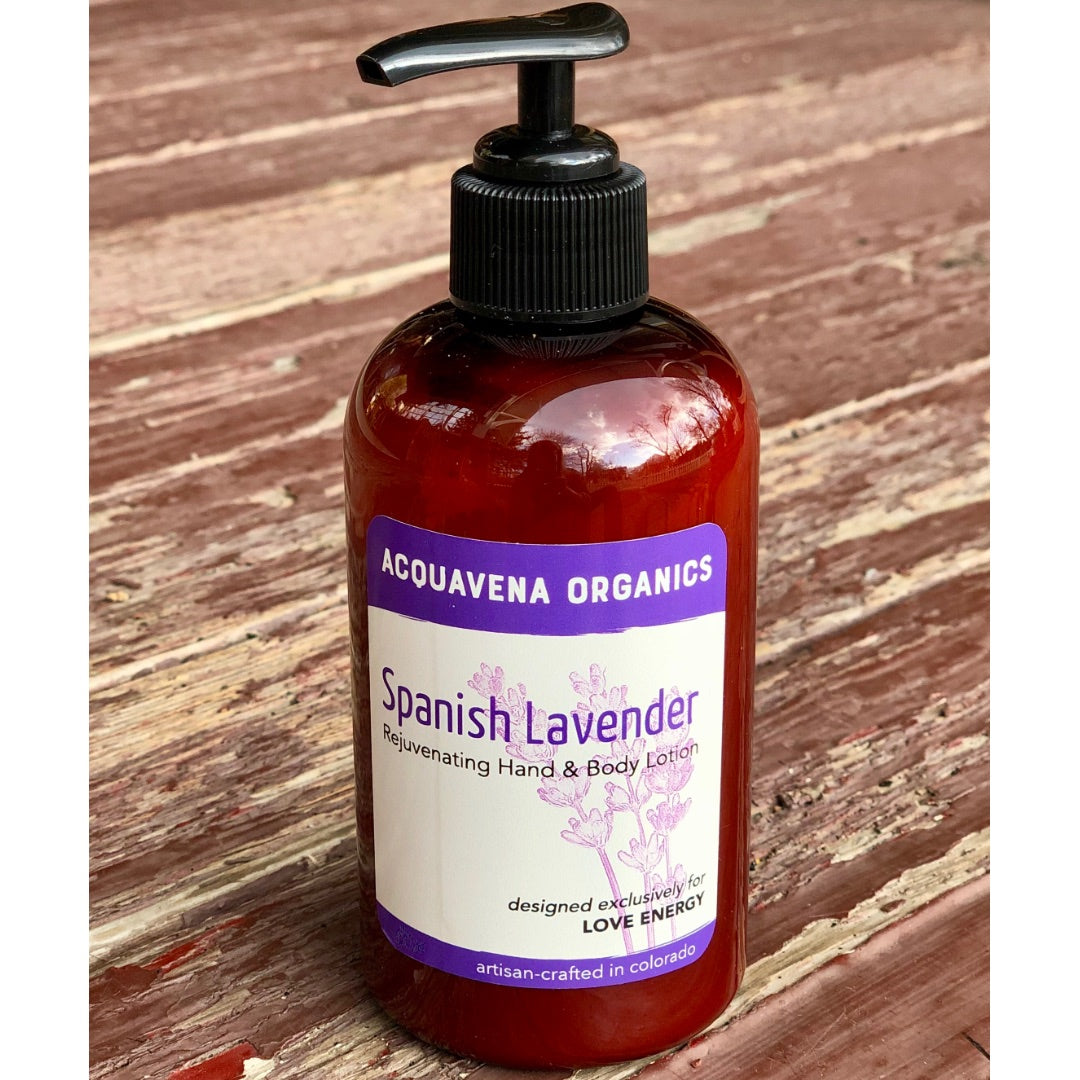 Organic Hand and Body Lotion (French Rosemary, Spanish Lavender)