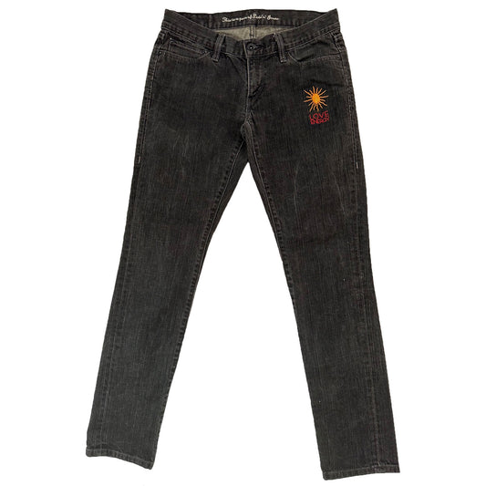 Jeans, Levi's Black Denim, 6M/W28