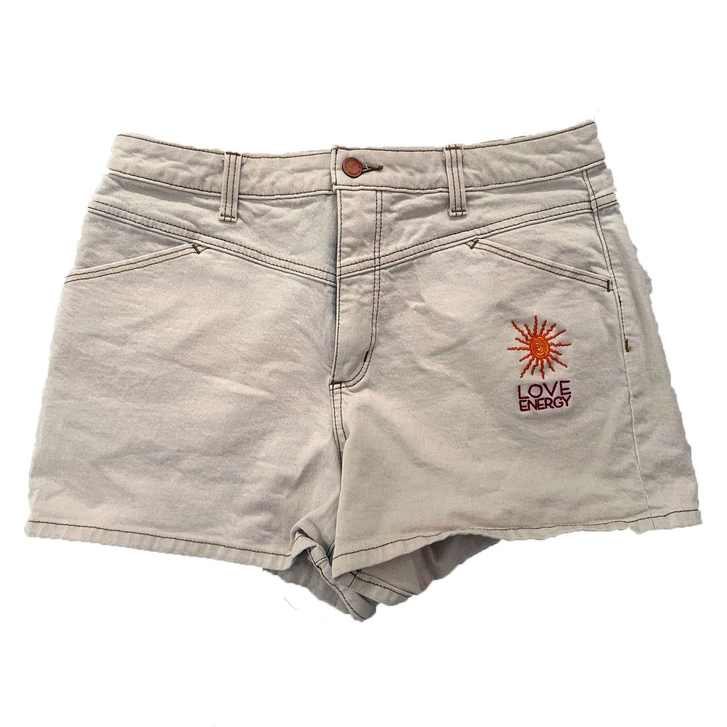 Sun Shorts, Natural Universal Thread Vintage Midi 10/30R