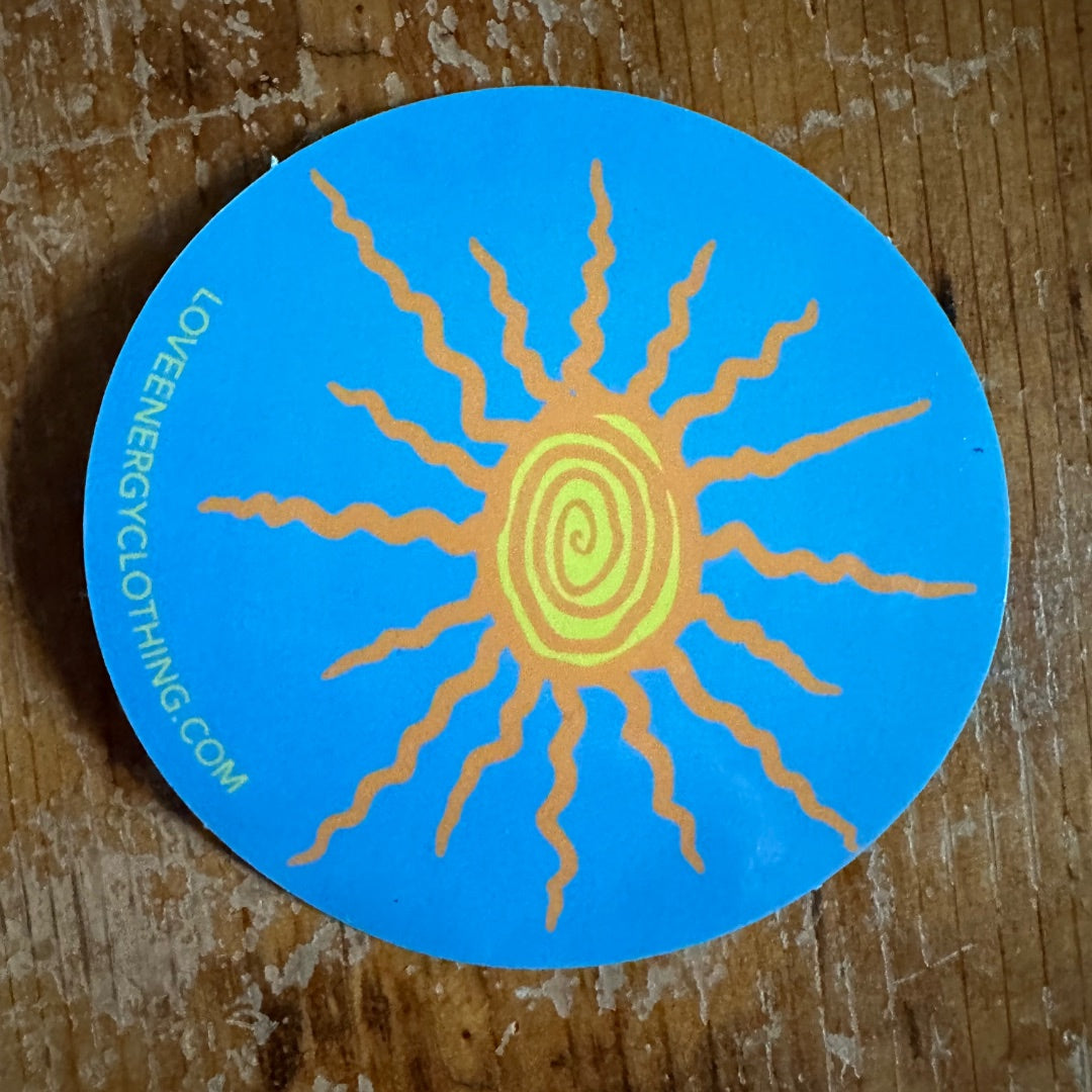 Sun Sticker Redium Sun Sticker – Love Energy Clothing