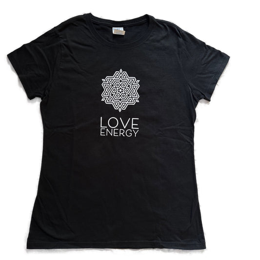 White Mandala Black Woman's T-shirt